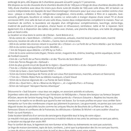 Familiale à 300m De La De L’océan Saint-Brevin-les-Pins