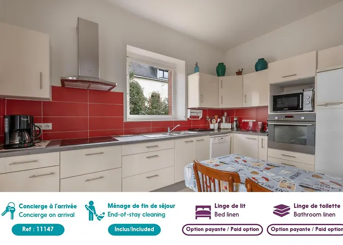 펜션 Familiale A 300m De La De L'ocean *